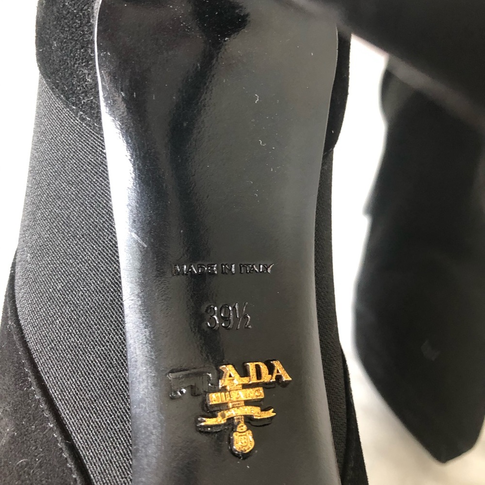 Prada Platform Ankle Boots - Picture 3 of 7